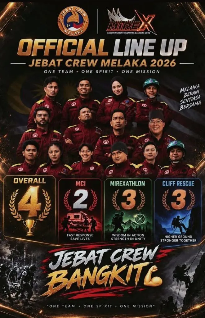 Big Edge Designs Supports T-Shirts and Flag for Jebat Crew, Melaka’s Elite Team for a Stronger Team 5 Jebat Crew Image 5